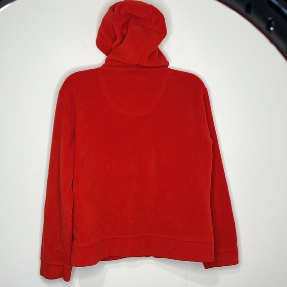 Kid’s Superman red hooded zip up sweatshirt with pockets size Medium Warner Bros - Picture 6 of 10